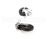 10476-0 Montague Casters Set--(1) Lock (1) No