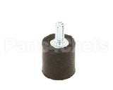 105047 Turbochef Bumper, Round, .5 Odx .5, 6-32, 30 Durom