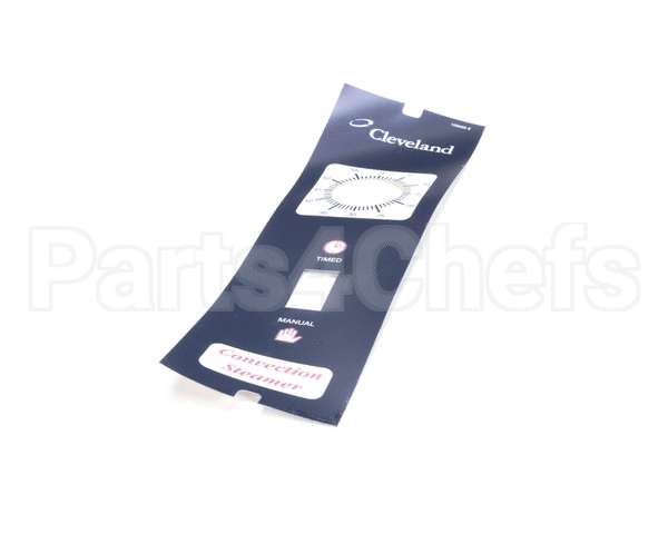 105690 Cleveland Label;Control;Mech.timer Rear