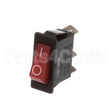 1058.00006.00 Compatible Fetco Switch, Power, Rocker Red, Ill