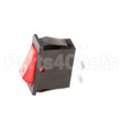 1058.00020.00 Compatible Fetco Switch, Power Rocker, Red Illu
