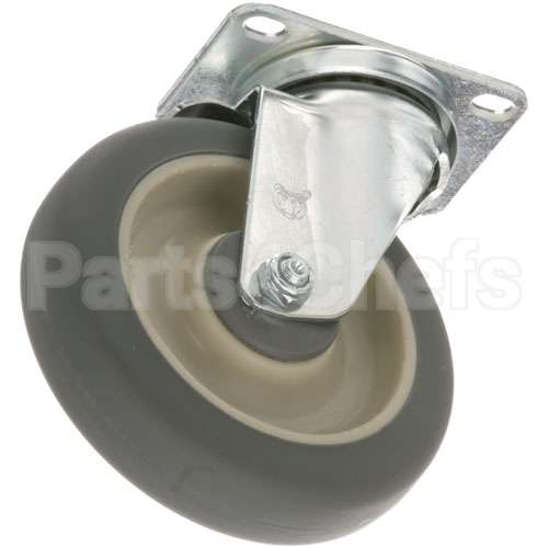 1061 Compatible Imperial Plate Mnt Caster W/Brk 5 W 2-3/8 X 3-5/8
