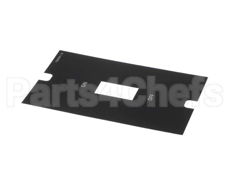 106694 Cleveland Label;Power Control Panel Switch No