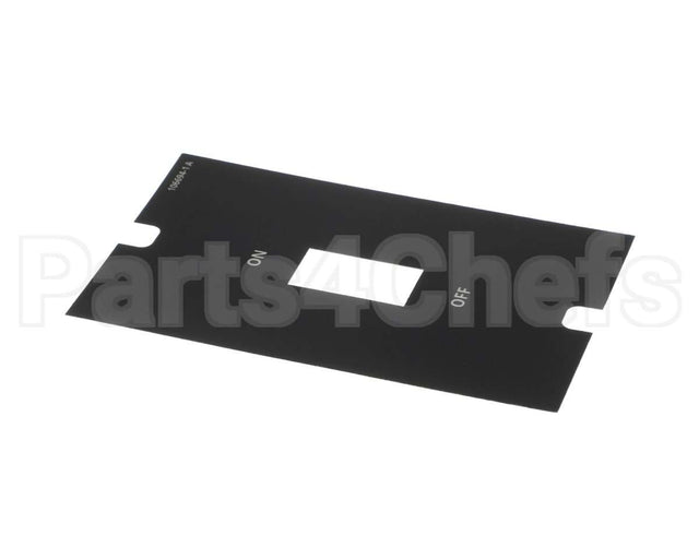 106694 Cleveland Label;Power Control Panel Switch No