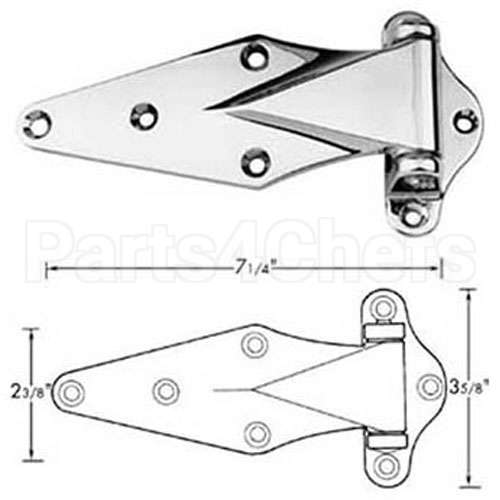 1071-000040 Compatible Kason Kason -Hinge