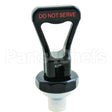 1071-00020-00 Compatible Fetco Faucet, Upper (Black)