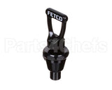 1071.00041.00 Fetco Faucet, Es, Complete, Blk Hand