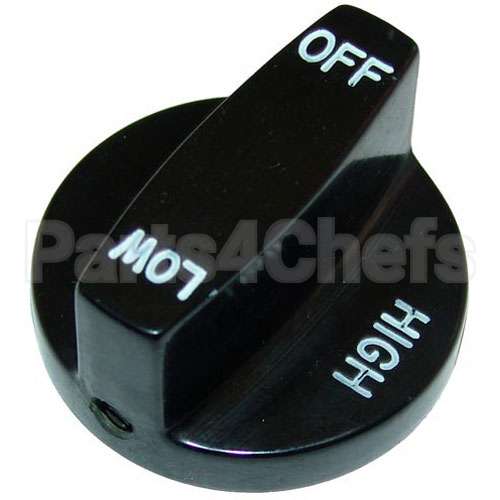 1073498 Compatible Southbend Knob 2 D, Off-High-Low
