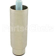 1074-0422-1755 Compatible Standard Keil Leg, 3/4-10, 6"H, , S/S, Nylonft