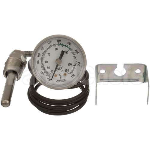 108391 Compatible Champion Rinse Thermometer 2, 100-220F, U-Clamp