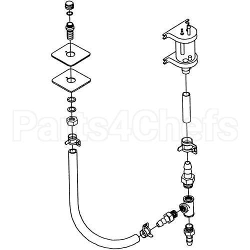 108727 Compatible Midwest Appliance Parts Kit, Conversion -Descaler Port