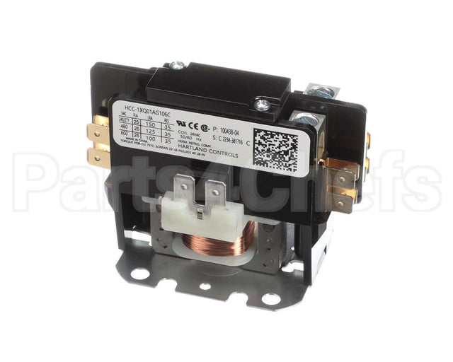 10F73 Lennox Contactor, Spst N.o., 24 Volts, 25 Amps