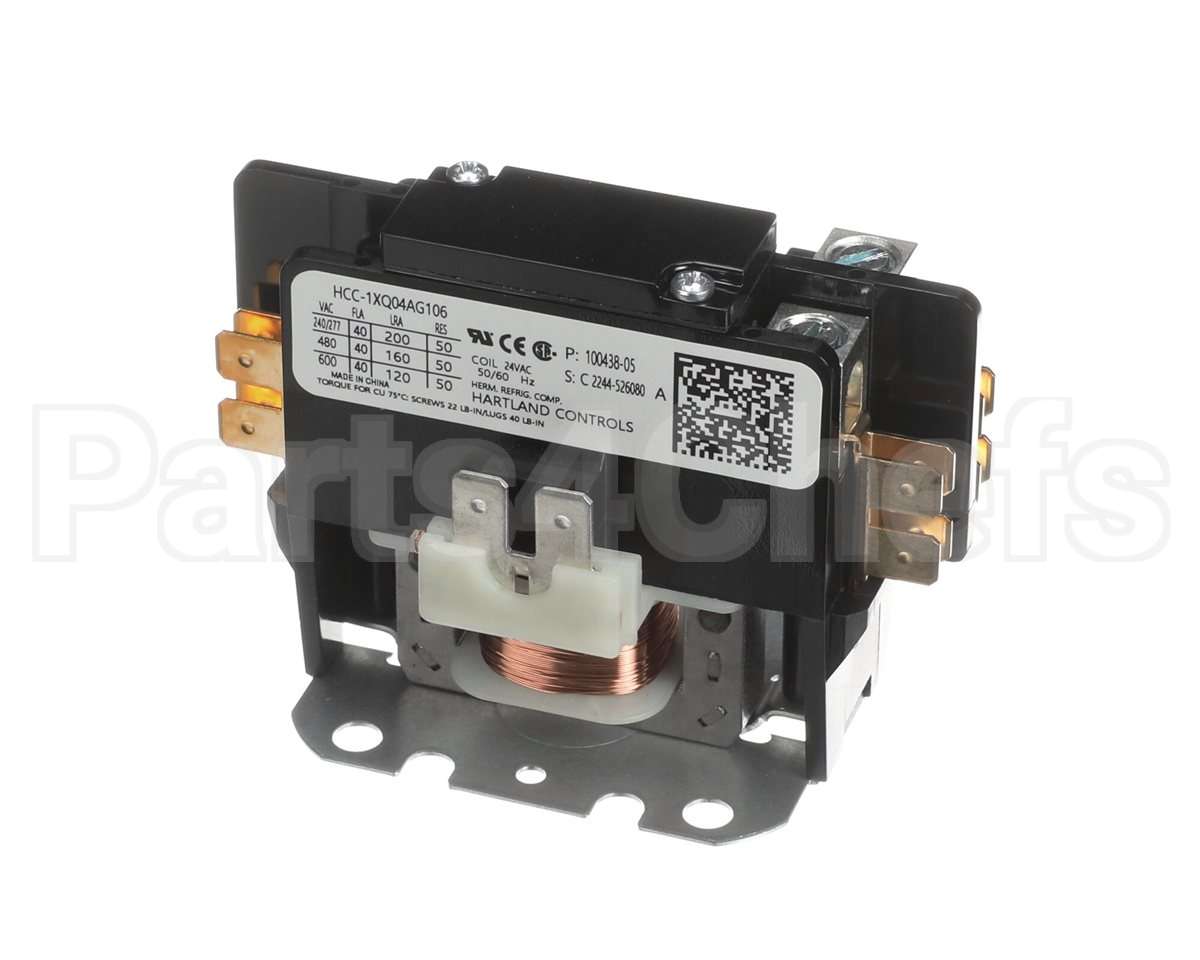 10F74 Lennox Contactor, Spst N.o., 24 Volts, 40 Amps