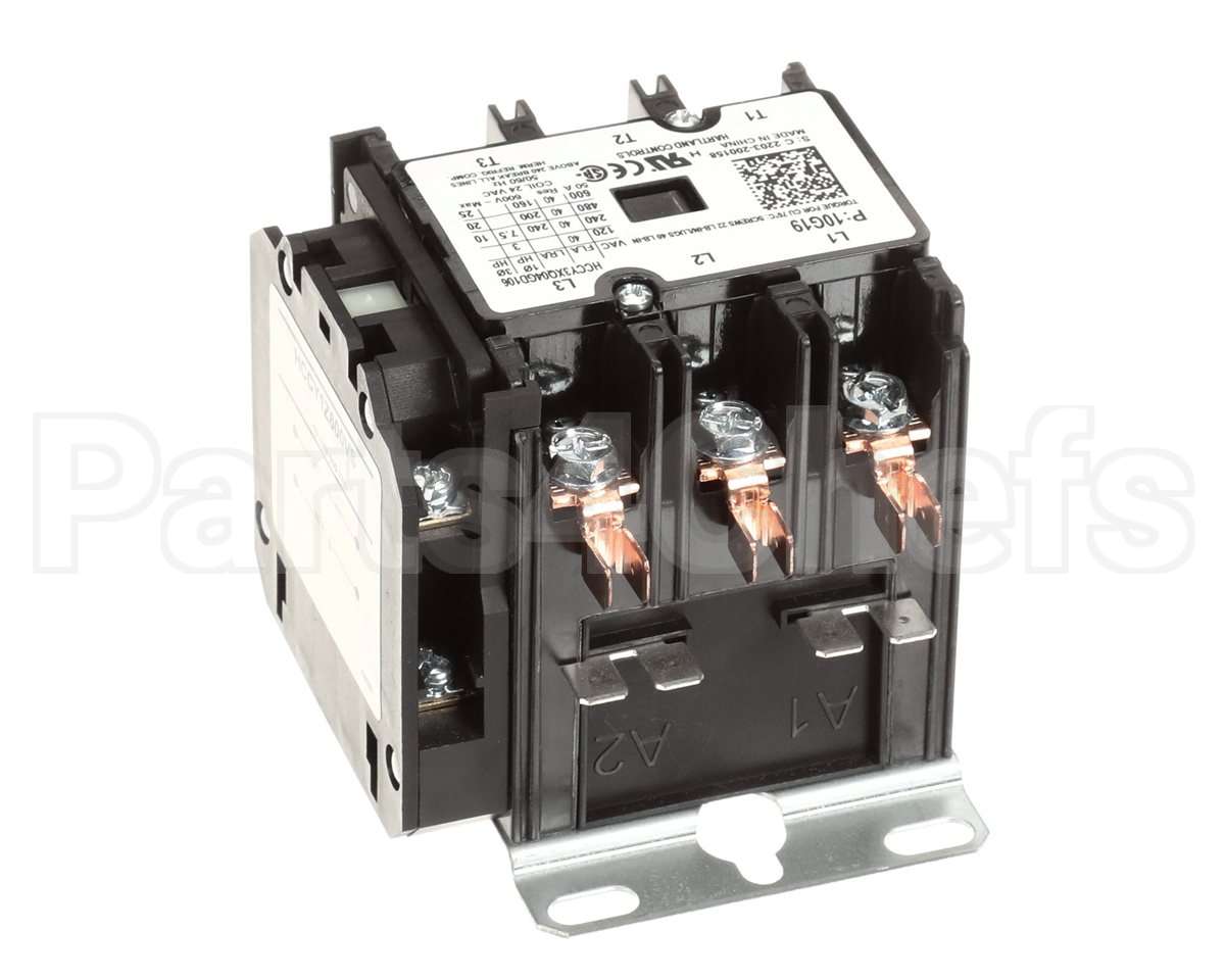 10G19 Lennox Contactor, 3Pdt, 24 Volts, 40 Amps