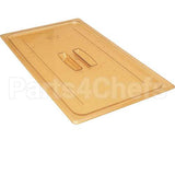 10HPCH-150 Compatible Cambro Hot Lid Full Solid-150 Amber