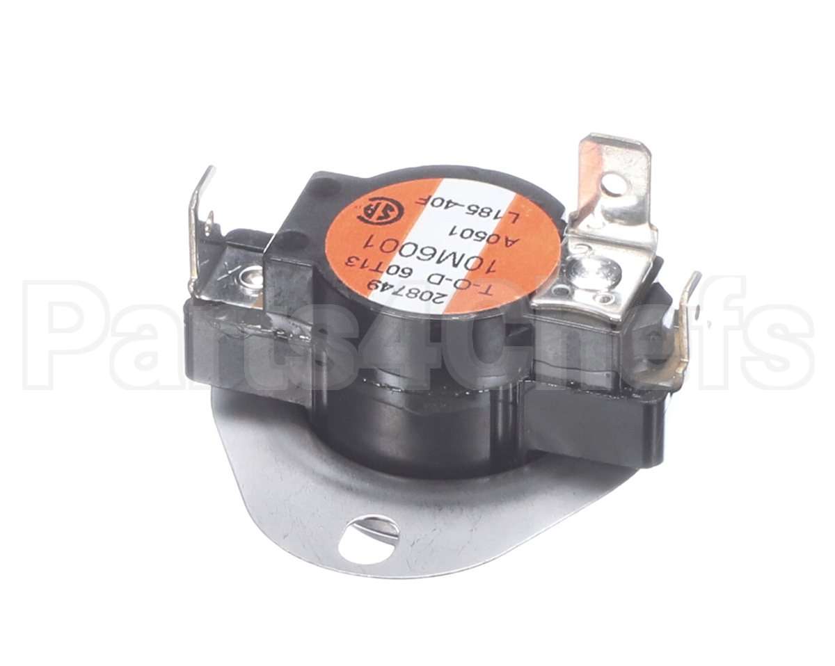 10M60 Lennox Limit Control, 185 Deg F, Spdt, Orange/W