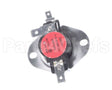 10M75 Lennox Limit Control-Label Black W/ Red