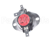 10M75 Lennox Limit Control-Label Black W/ Red