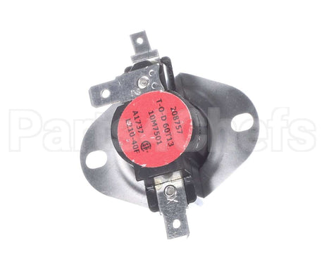 10M75 Lennox Limit Control-Label Black W/ Red