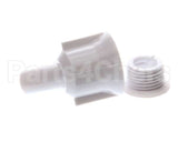 11-01895 Master-Bilt Drain Flange With Adapter, Whi