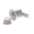 11-01895 Compatible Master-Bilt Drain Flange With Adapt Er, Whi