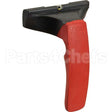 1102.00065 Compatible Fetco Handle, Brew Basket W/ Magnet, Red