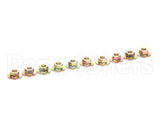 1104.0122 Rational Hex Combination Nut M4 Galv