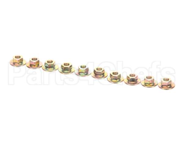 1104.0122 Rational Hex Combination Nut M4 Galv