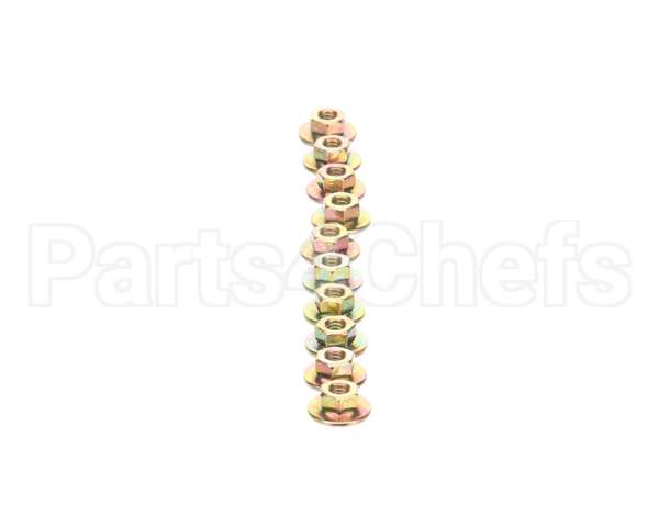 1104.0122 Rational Hex Combination Nut M4 Galv
