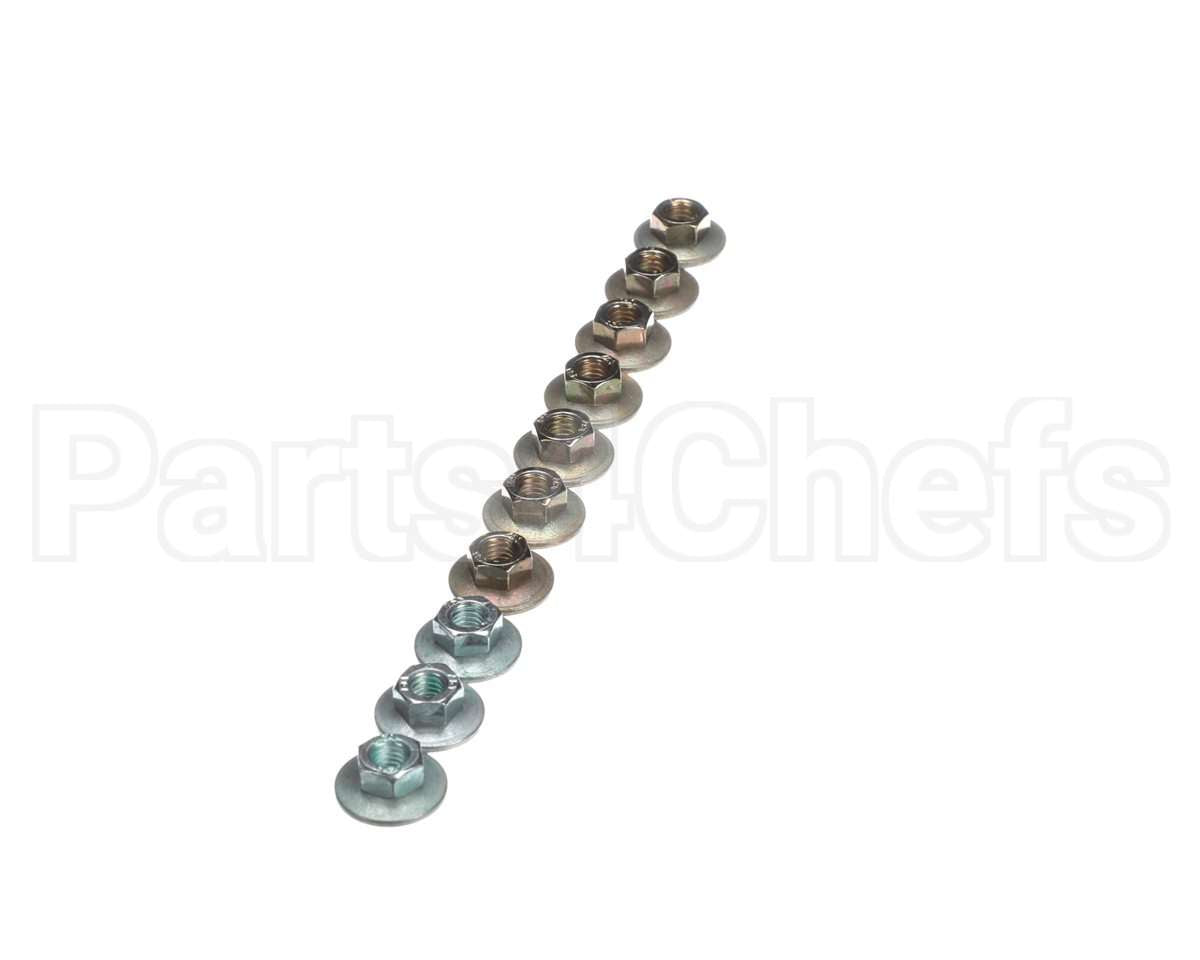 1106.0803P Rational Hex Combination Nut M6 Galv
