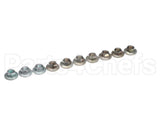 1106.0803P Rational Hex Combination Nut M6 Galv