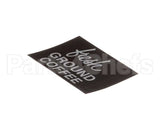 11062.0000 Bunn Decal, Fresh Ground Coffee