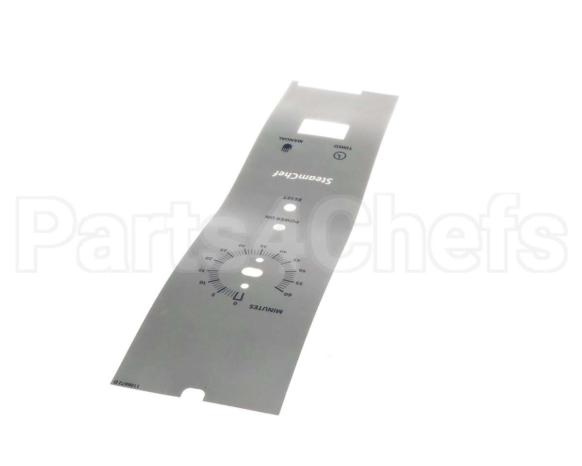 1106672 Cleveland Label;Control Panel;Mech. Timer;