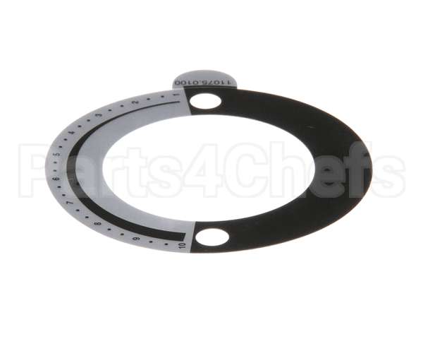 11075.0100 Bunn Decal, Grind Sel Dial Trfcta
