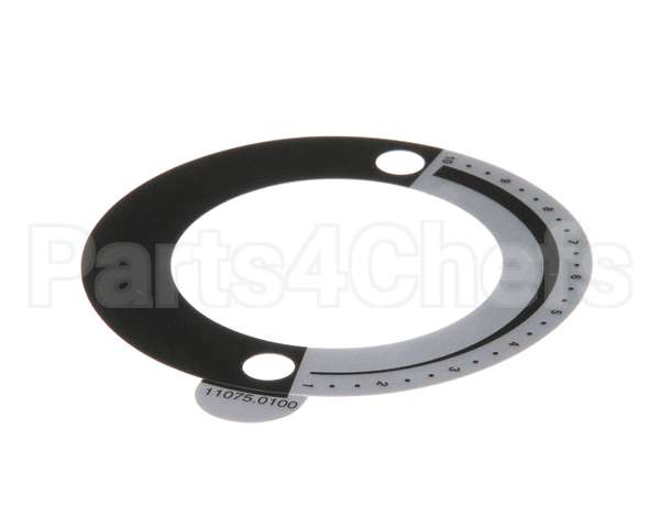 11075.0100 Bunn Decal, Grind Sel Dial Trfcta