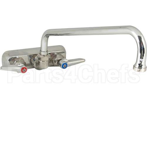 1108 Compatible TS Brass Faucet, 3.5"Wall, 12"Spt, Leadfre