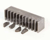 1109380A Doughpro Proluxe Rack Gear With 4 Keyways Dp110