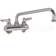 1112 Compatible TS Brass Faucet, 4"Deck, 10"Spt, Leadfree