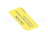 111239 Cleveland Label;Gfci Warning