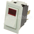 111496-B4 Compatible Hobart Lighted Rocker Switch 7/8 X 1-1/2 Spst