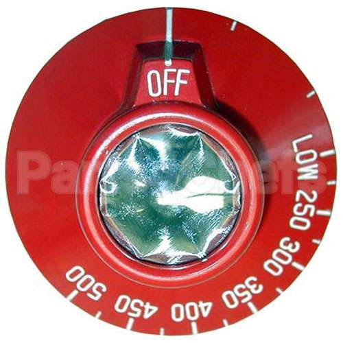 111680-2 Compatible Vulcan Dial 2-3/8 D, Off-Low-250-500