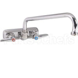 1117M Compatible TS Brass Faucet, 4"Wall, 10"Spt, Leadfree