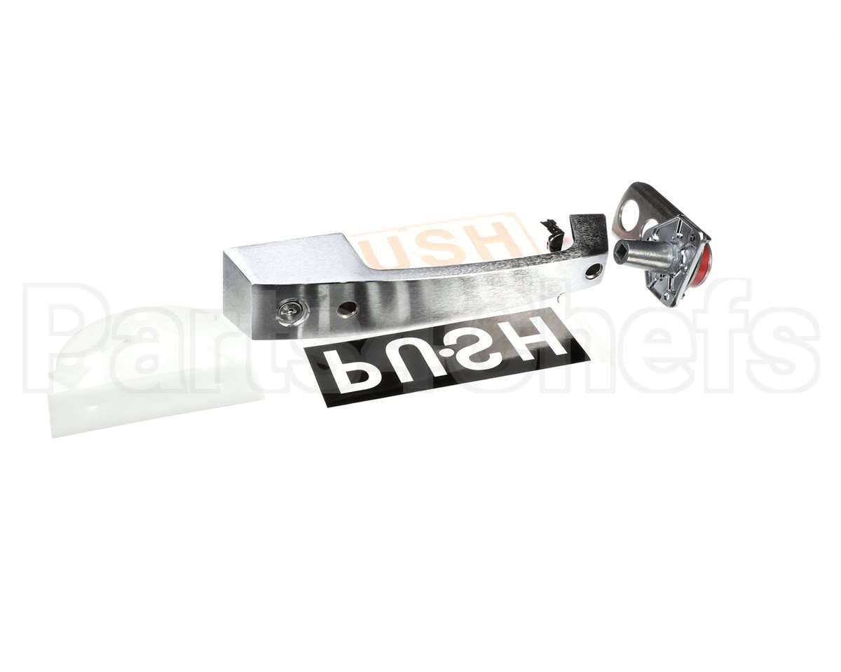 11229C00024 Kason Pull Handle W/948 4" Bru Chr
