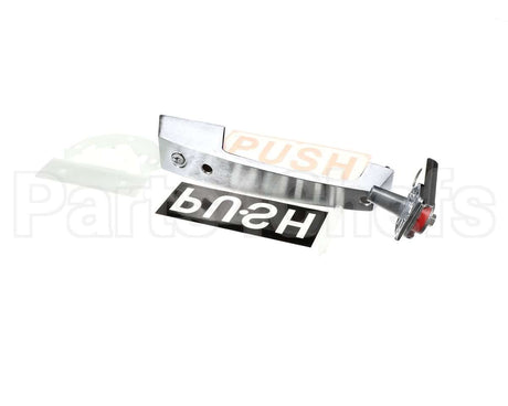 11229C00024 Kason Pull Handle W/948 4" Bru Chr