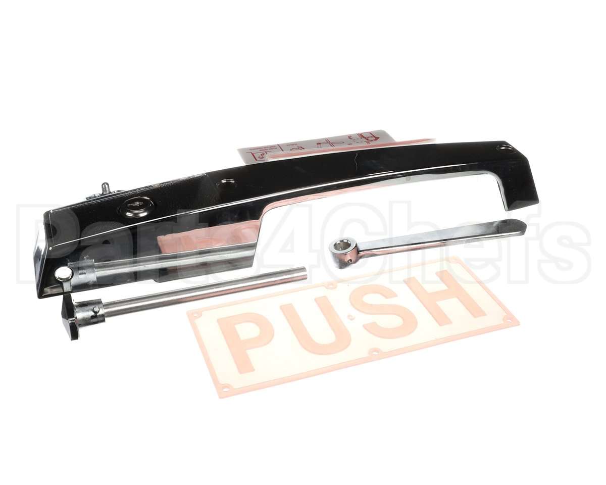 11239C00005 Kason Pull Latch, Chrome, Flush