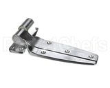 11245000088 Kason Hinge Brushed Chrome Flush R.h