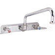 1127 Compatible TS Brass Faucet, 8"Wall, 10"Spt, Leadfree