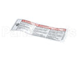 112712 American Dryer Laundry Maytag Electric Danger Label
