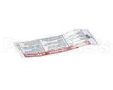 112712 American Dryer Laundry Maytag Electric Danger Label