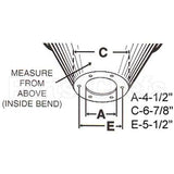 11327H Compatible Insinkerator Mounting Adapter